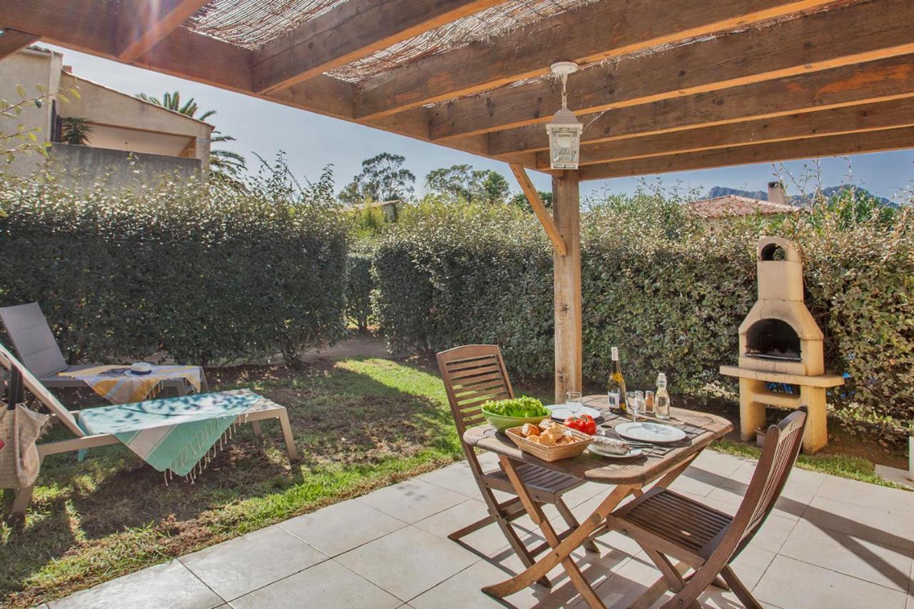 Villa location pour 2 personnes Amarylis à Calvi avec jardin piscine barbecue Extérieur photo